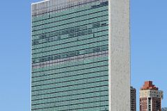 39 New York City Roosevelt Island Franklin D Roosevelt Four Freedoms Park View To The United Nations Building